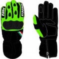 ENERGIAPURA LEDERHANDSCHUHE SLALOM BICOLOR C/PROT GRÜN