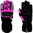 ENERGIAPURA LEDERHANDSCHUHE SLALOM BICOLOR C/PROT FUXIA